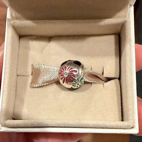 Disney Parks Pandora Castle Charm with Fireworks - Picture 4 of 4